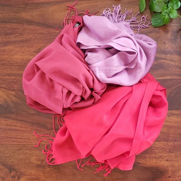 OZSOY Lightweight Woven Pashmina Scarf Wrap Made in Turkey - Picture 6 of 6